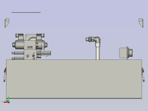数控高端机液压站(1)后视缩略图