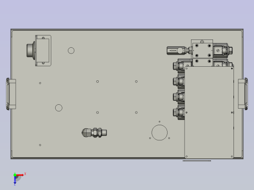数控高端机液压站(1)俯视缩略图