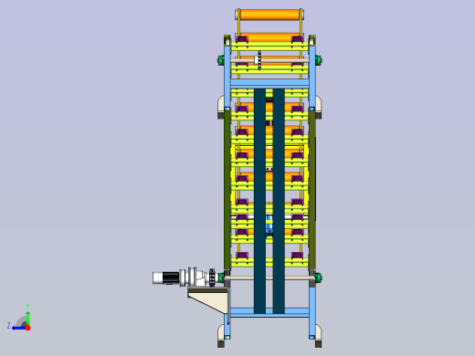 切管机送料滚轮架右视缩略图