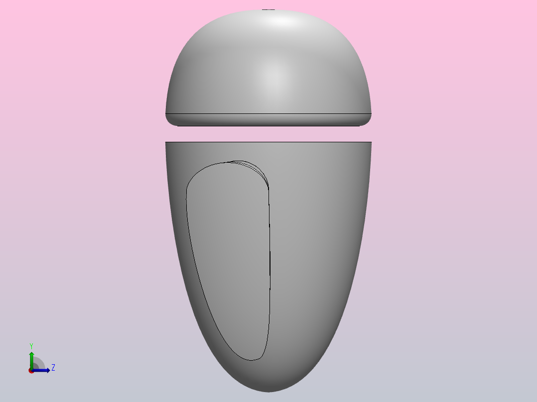 EVE 用作生物陆地探测器左视图