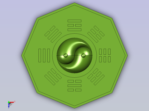 练习八卦图俯视缩略图
