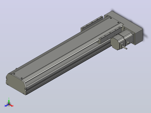 SYS14-450-BR-200W滚珠花健、支撑座、滚珠丝杠、交叉导轨、直线模组.STEP