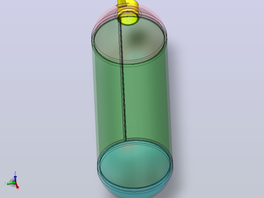 气瓶焊接工艺设计（12MPa）（SW+CAD+说明书）