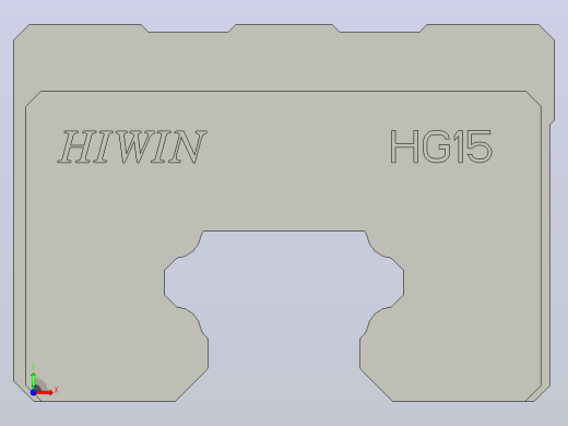 HIWIN滑块HGH15前视缩略图