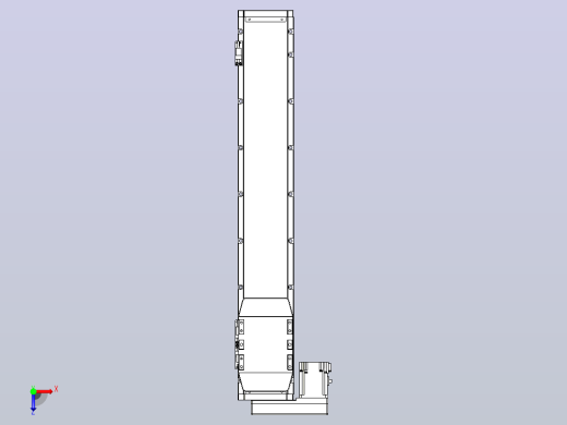 滚珠丝杠直线轴内置导轨TPA-GCR-120-1610C-L600-ML-M40-N3俯视缩略图