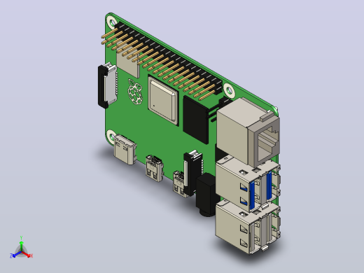 树莓派4型号b 03
