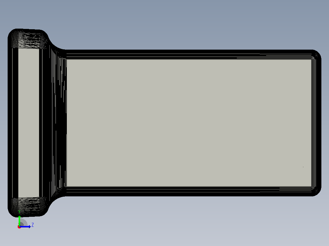 USB-A 防尘帽左视图