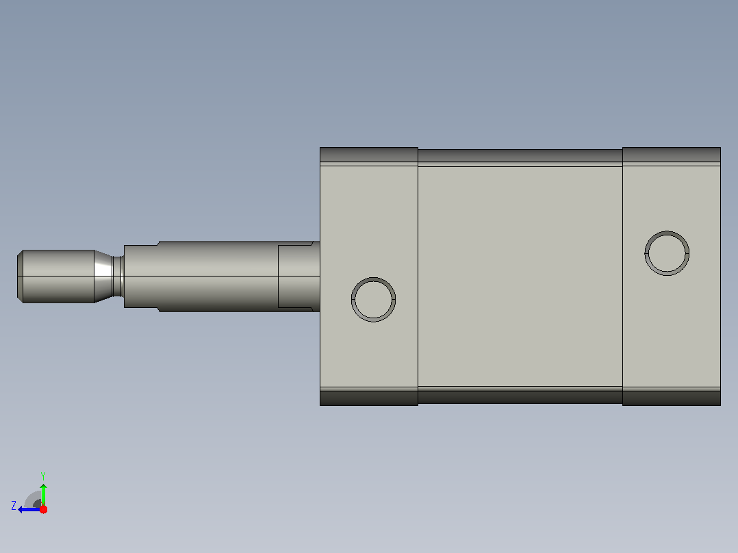 Festo 536220-ADN-16-10-APA Neumatic气缸右视图
