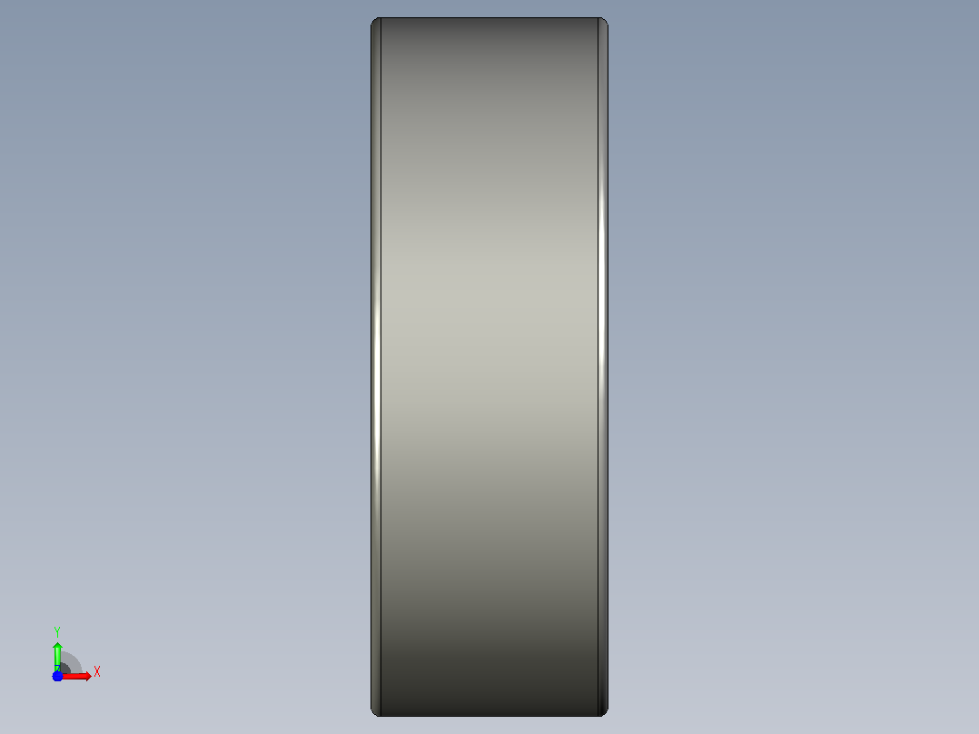 SKF自调心球轴承ball_bearing_2320_k_0前视图