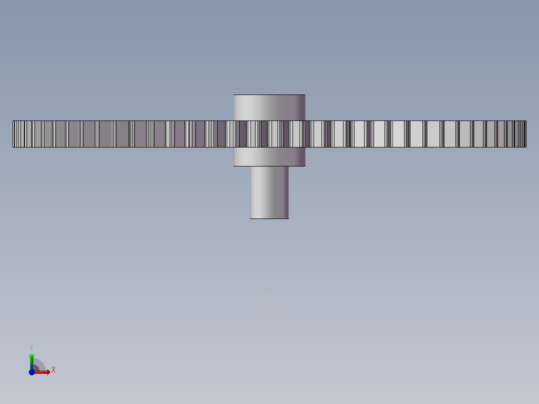 直升机玩具模型前视图