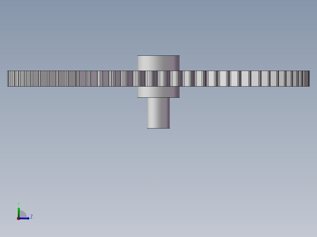 直升机玩具模型左视图