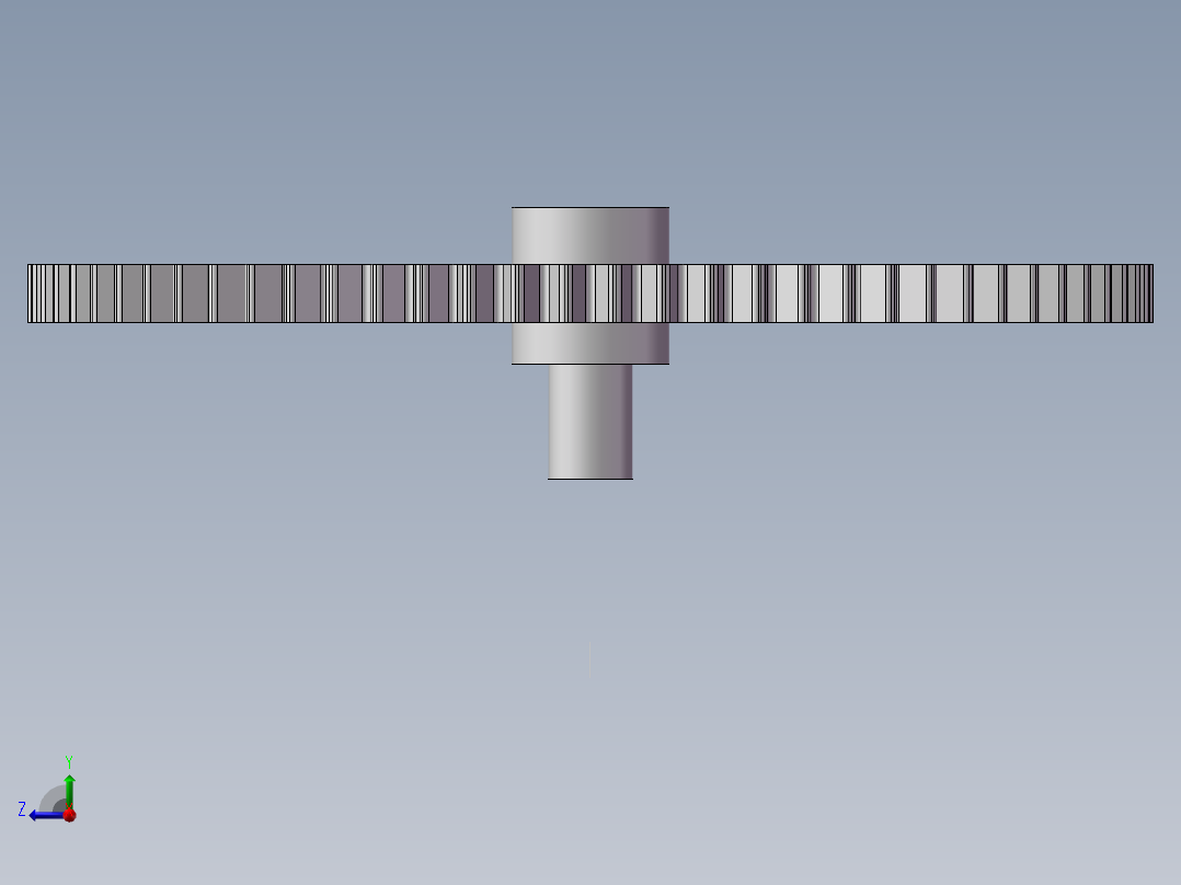 直升机玩具模型右视图