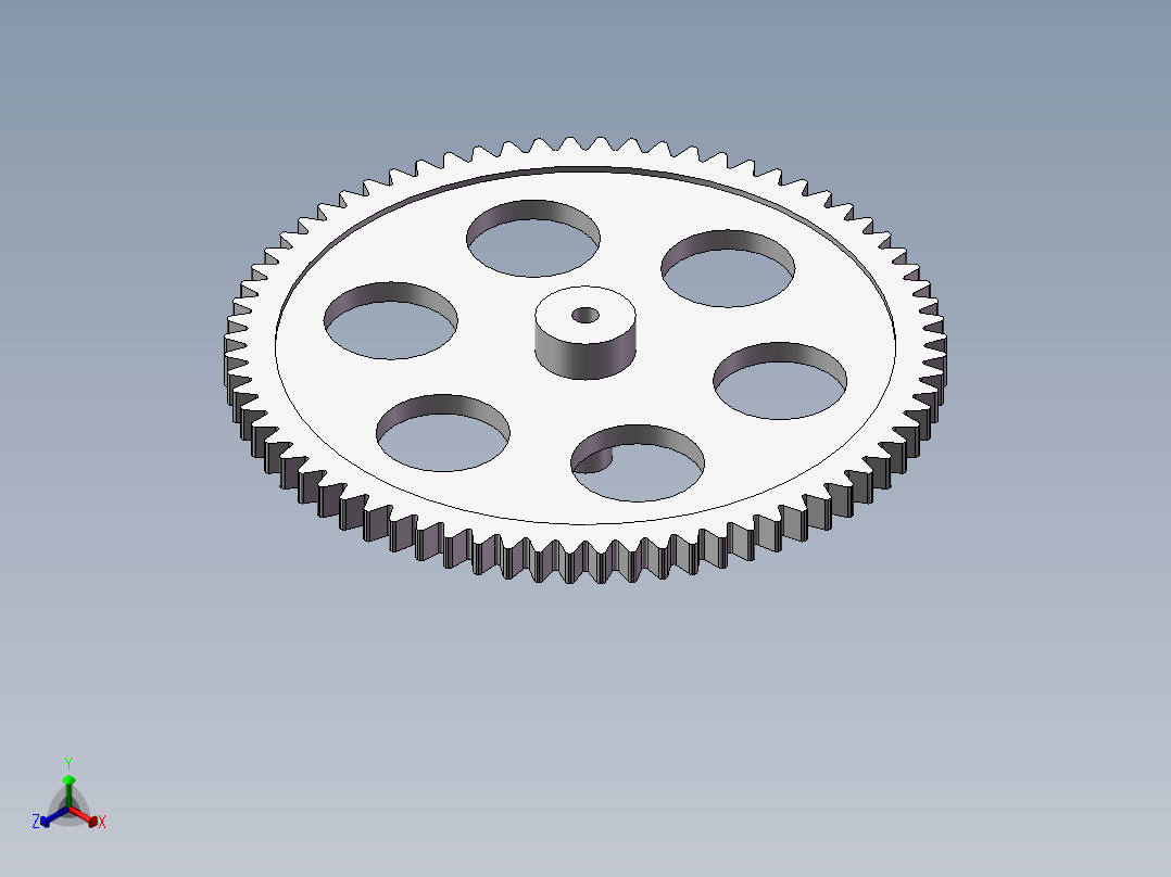 直升机玩具模型正等轴测图