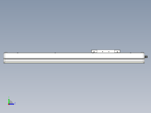 Toyo东佑达直线模组-ECH17-650-M-400W+煞車左视缩略图