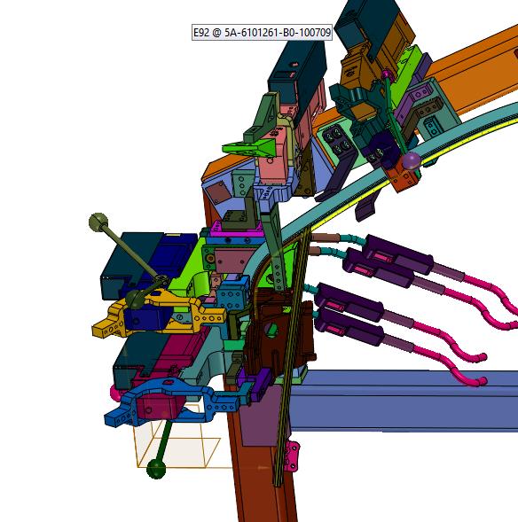 汽车门板加工的固定工装