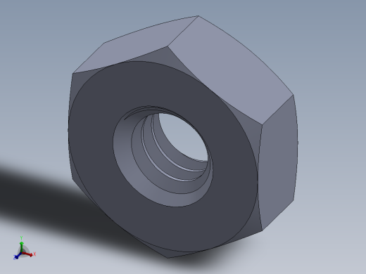 公制螺母-M2x0.4.SLDPRT
