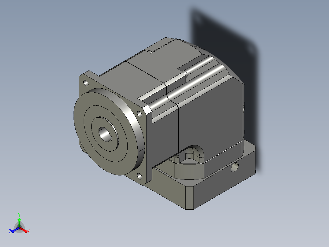 斜齿孔ZPGH115-L2 22-110-145-M8 KCZ20.STEP主视图