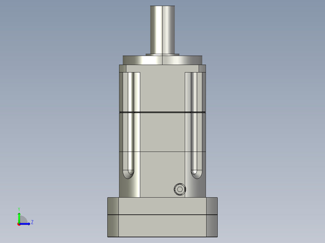 斜齿PGH142-L2 42-114.3-200-M12-180WZ LR120.STEP左视图
