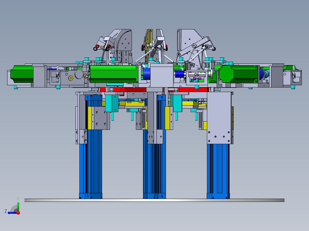 磁环机设备右视图