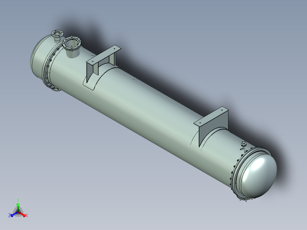 换热器ug图__装配图&零件图