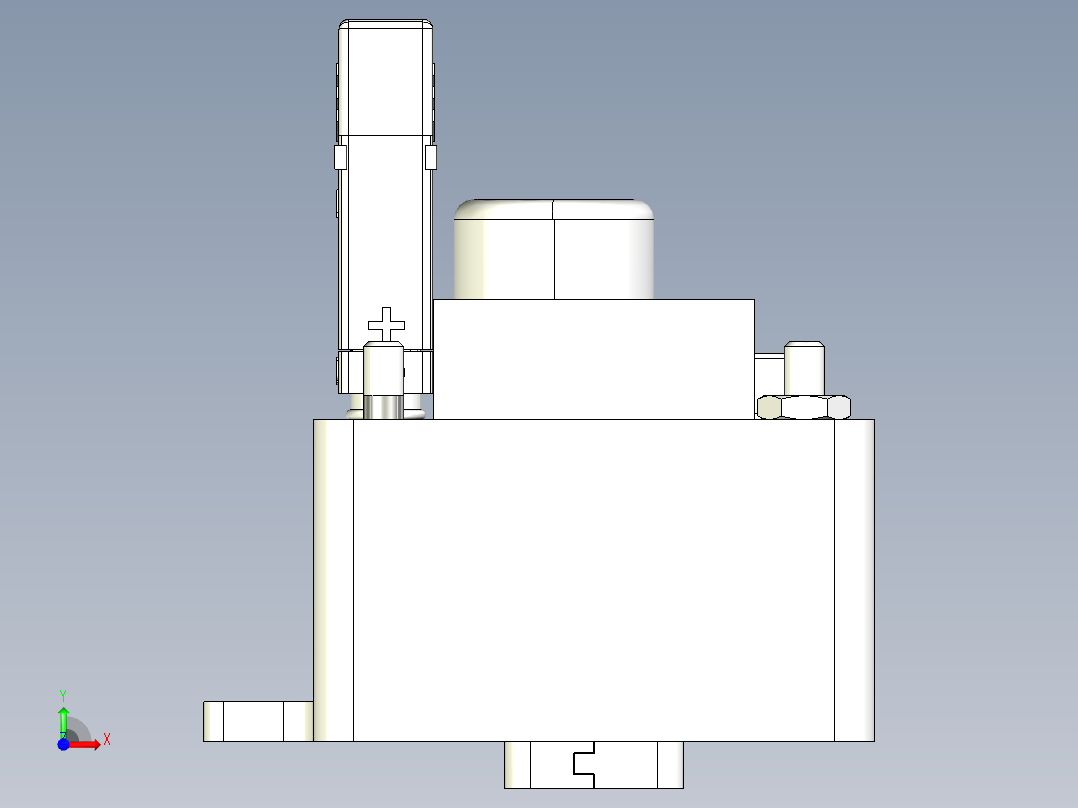 标准件stp前视图