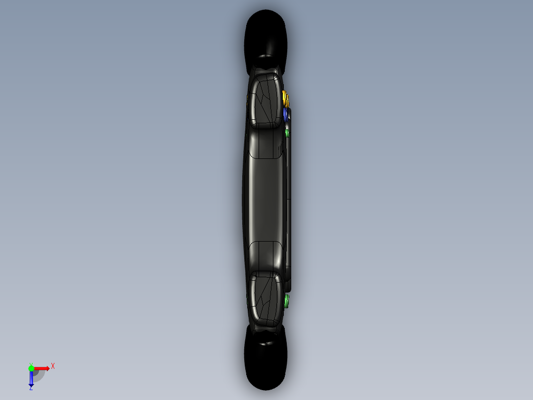 方向盘 (12)俯视图