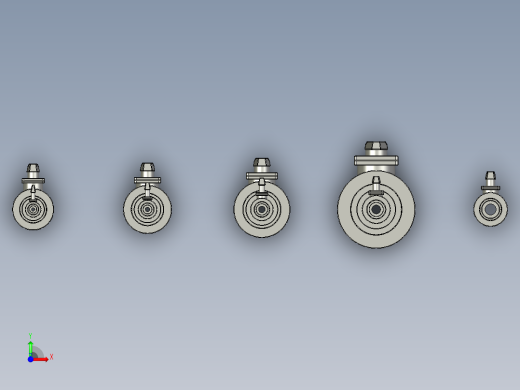 PVC球阀前视缩略图