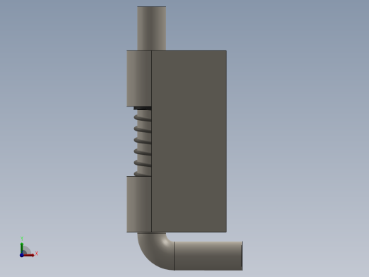 6mm门铰链前视缩略图