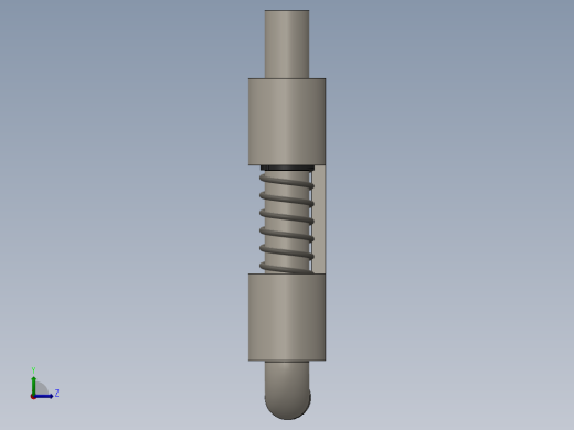 6mm门铰链左视缩略图