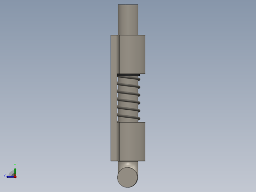 6mm门铰链右视缩略图