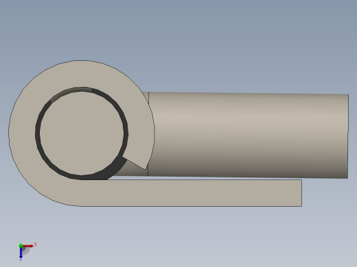 6mm门铰链俯视缩略图