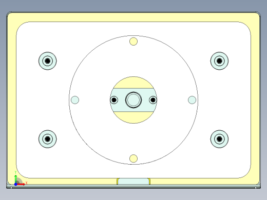 ux301-a笔记本CNC工装夹具三维模型-cnc2-7-26-Y前视缩略图