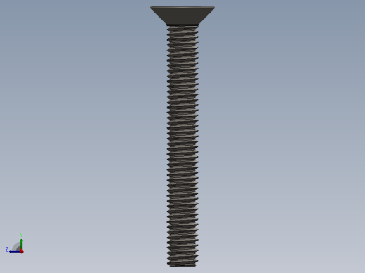 Screw_ISO_10642_M3x25_A2.SLDPRT右视缩略图