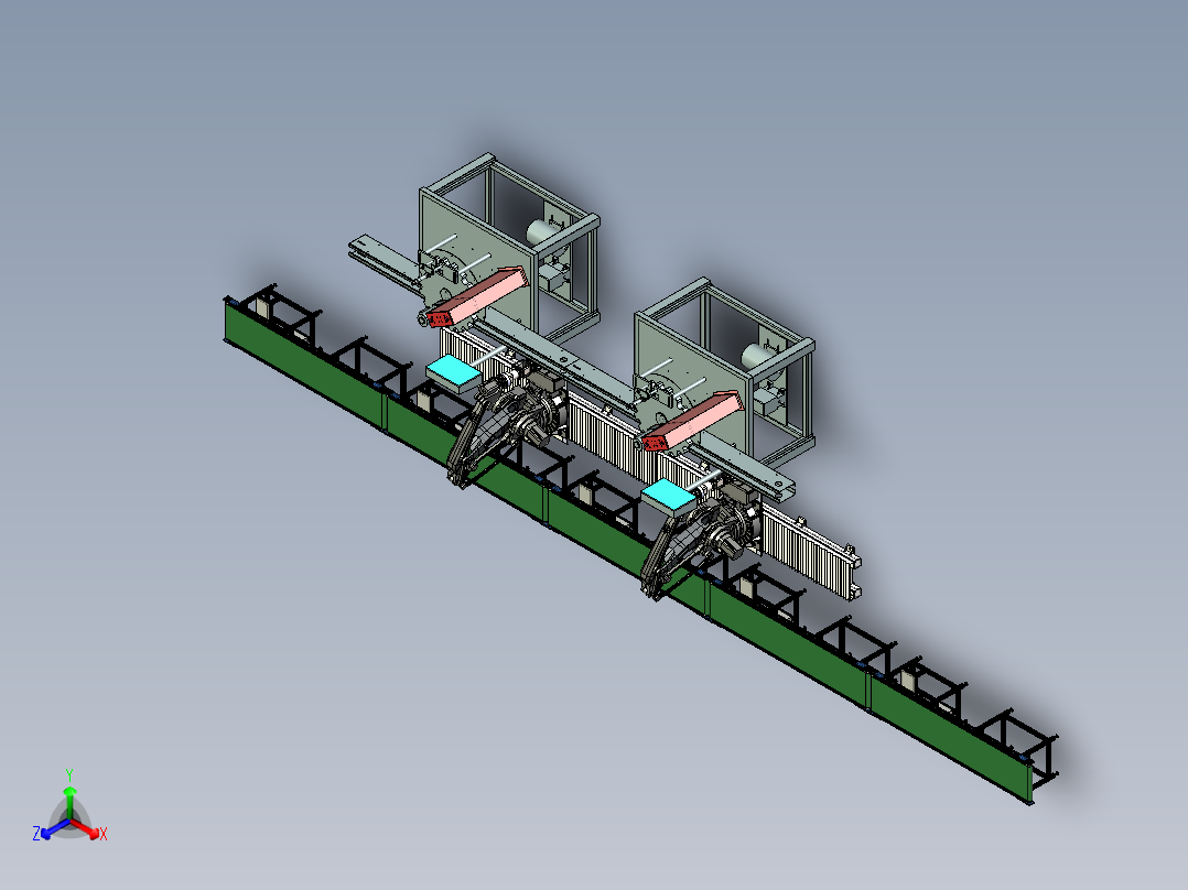自动旋盖机设备与取料机械手组合