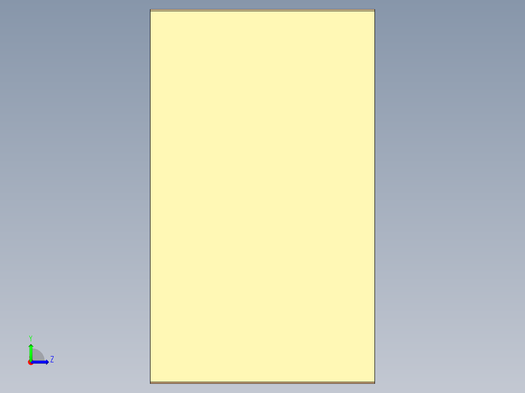 木制接头左视图