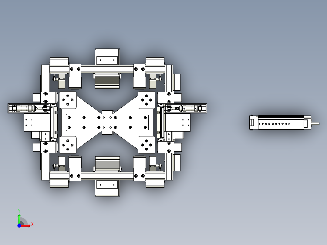 A3004053-立式箱体安装机前视图