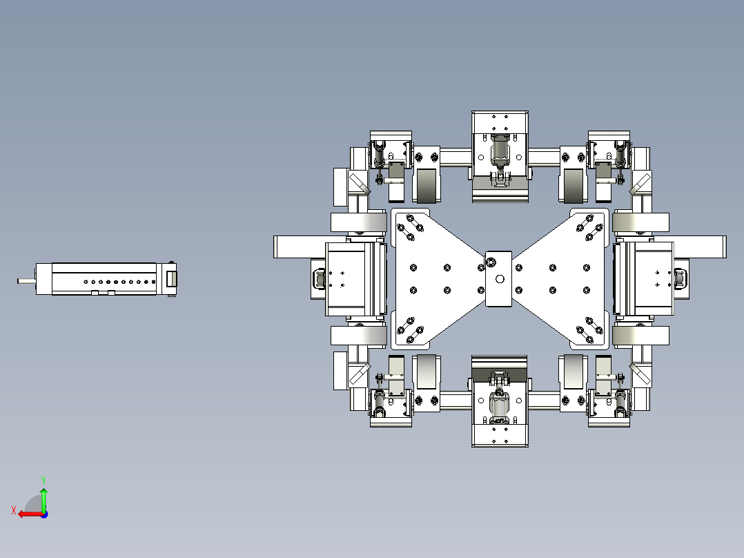 A3004053-立式箱体安装机后视图