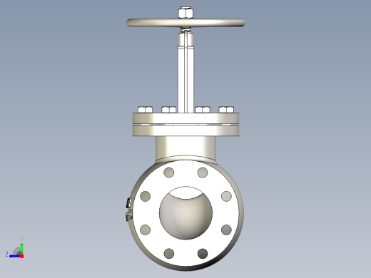 日标铸铁 铸钢截止阀 截止止回阀-JIS5K-100右视缩略图