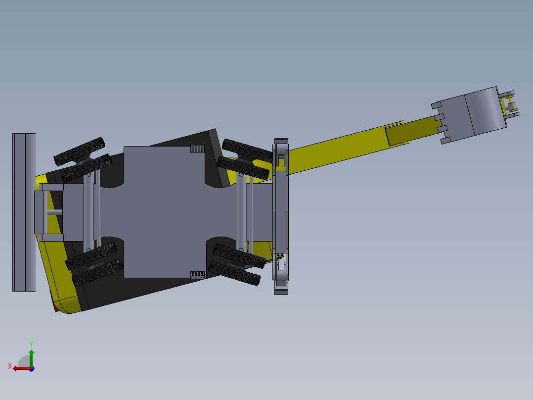 挖掘机、推土机(38)后视图