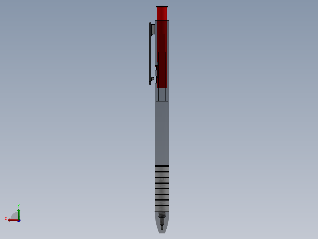 笔、中性笔、铅笔(13)后视图