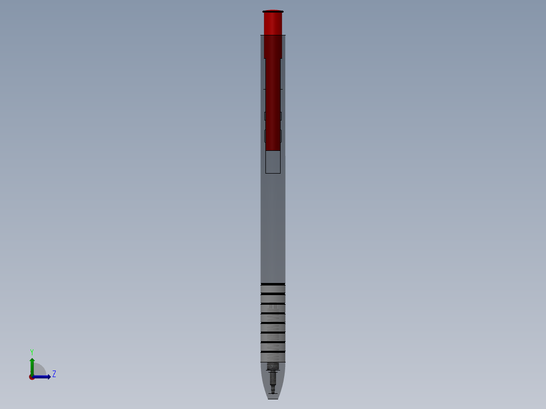 笔、中性笔、铅笔(13)左视图