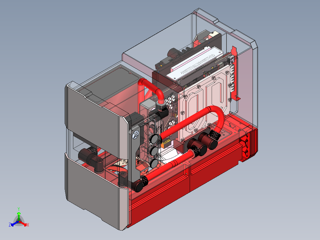 电脑、笔记本(98)正等轴测图