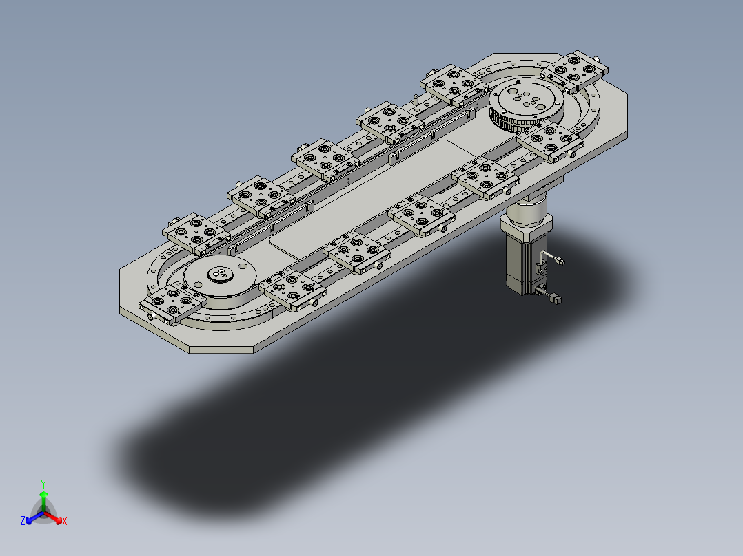 圆弧导轨轨道生产循化线16个位