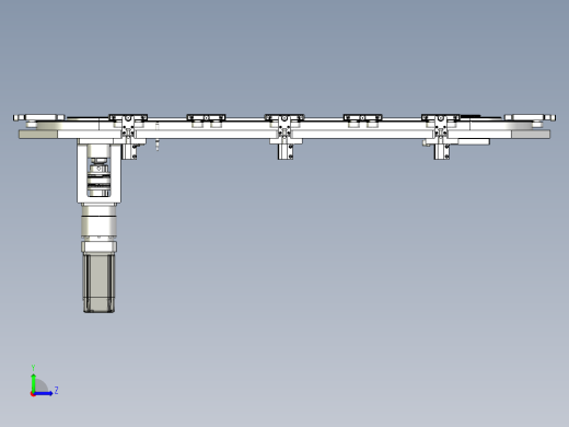 圆弧导轨轨道生产循化线16个位左视缩略图