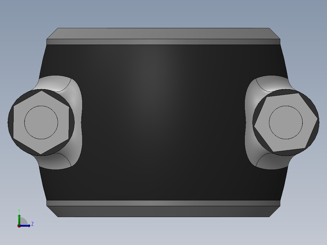 连杆总成左视图