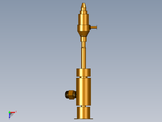 高压水射流切割刀水刀切割头俯视缩略图