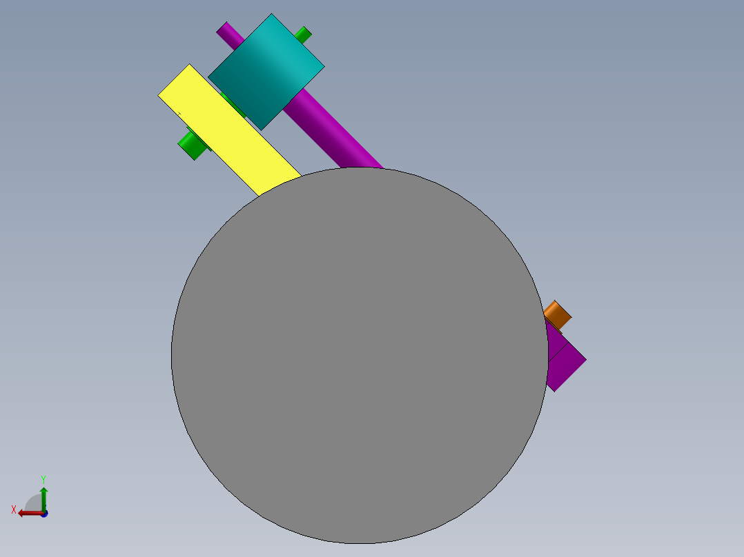 手动CMM verA三坐标测量后视图