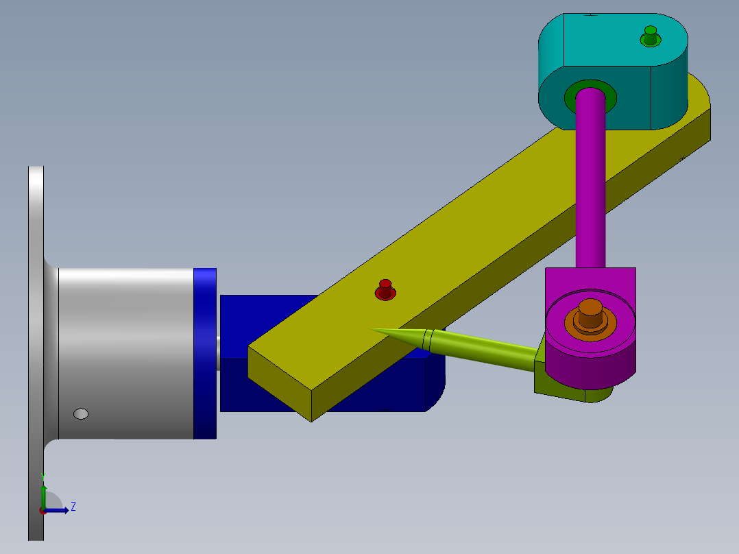 手动CMM verA三坐标测量左视图
