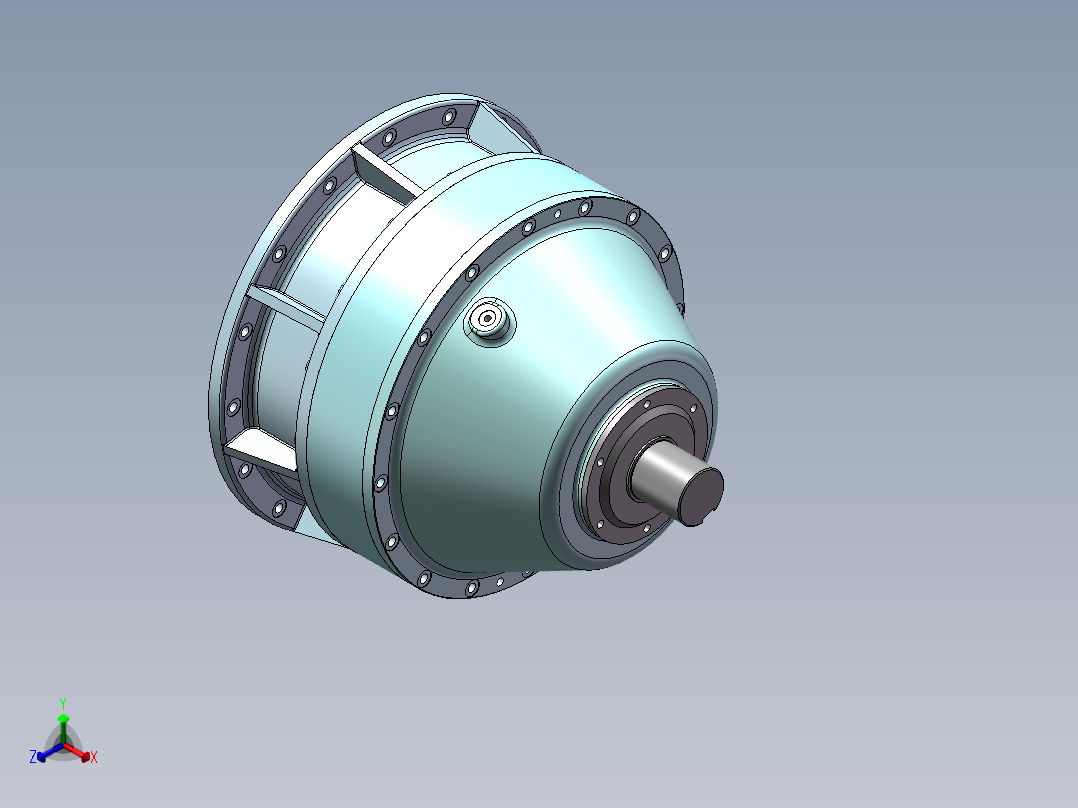 3减速箱正等轴测图