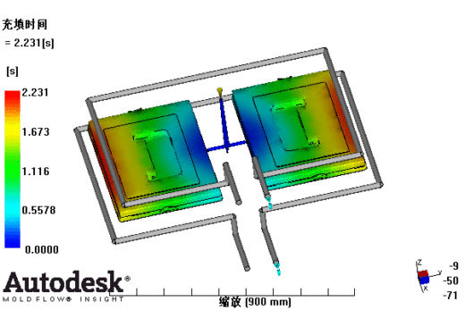 整理箱上盖的注塑模具设计-塑料注射模含NX三维、模流及10张CAD图缩略图